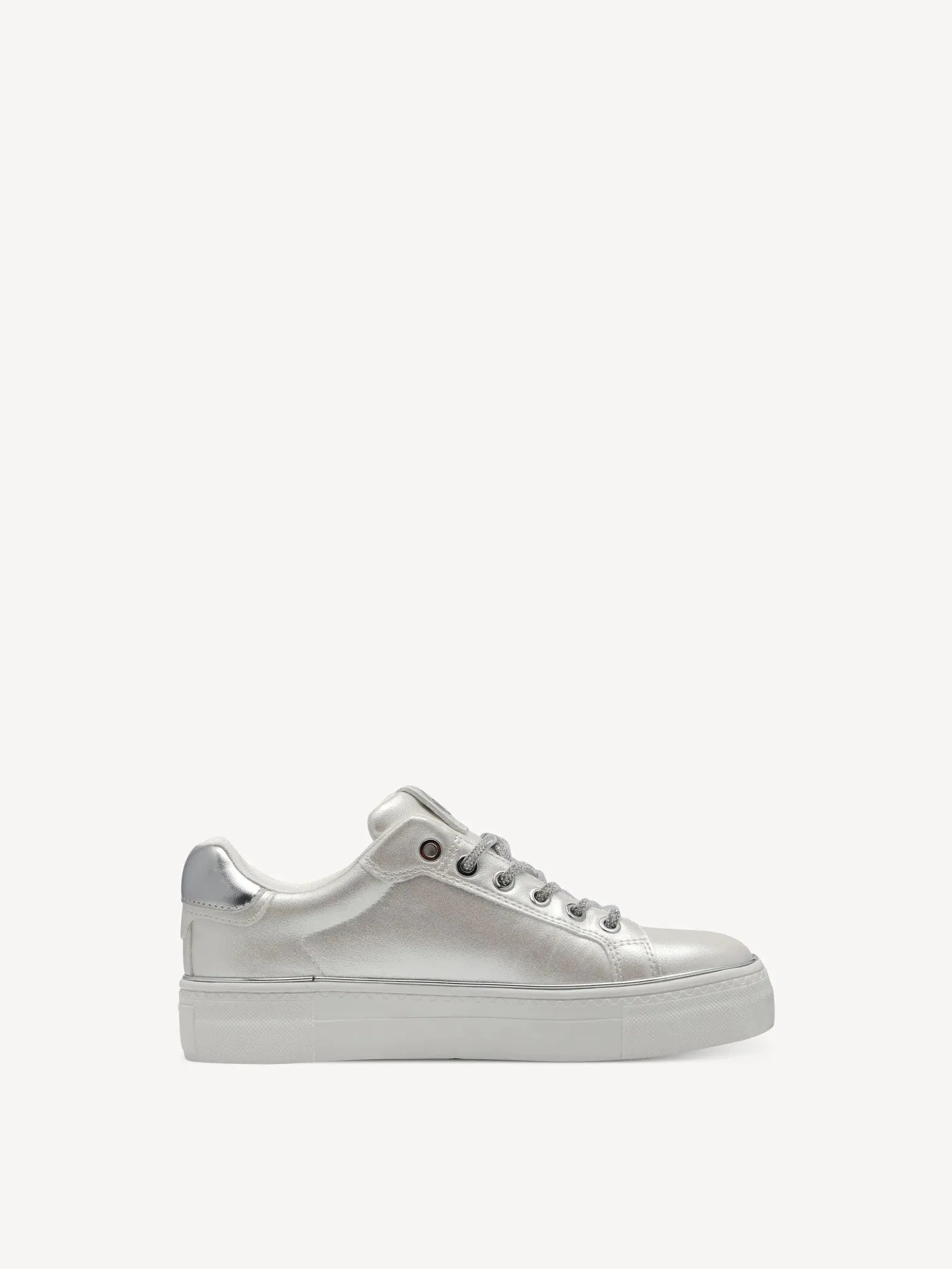 Tamaris White Pearl Trainer à Enfiler