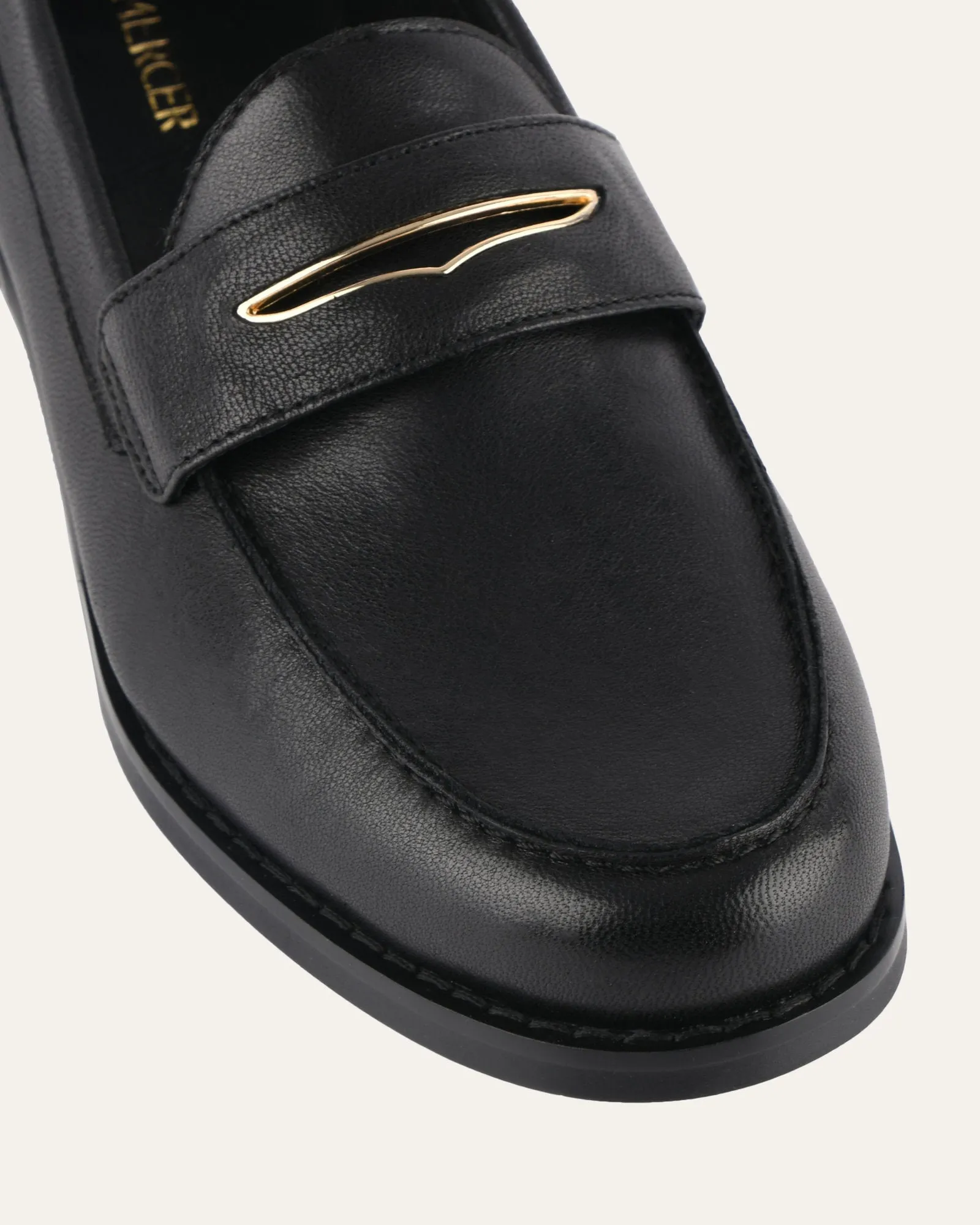 LOAFERS TAVI EN CUIR NOIR