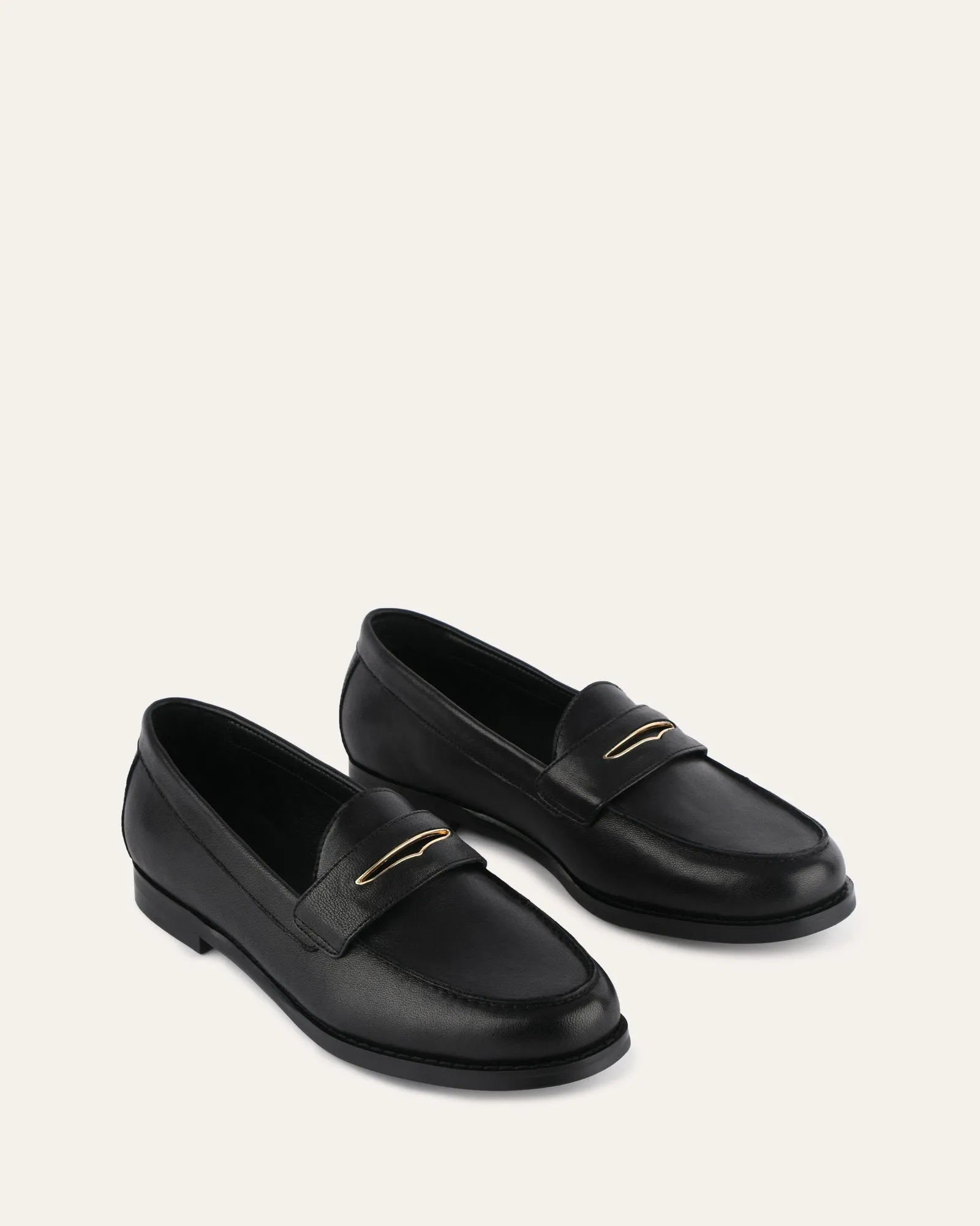 LOAFERS TAVI EN CUIR NOIR