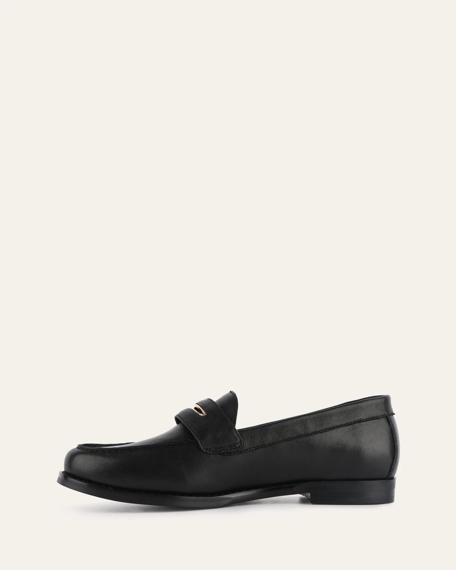 LOAFERS TAVI EN CUIR NOIR