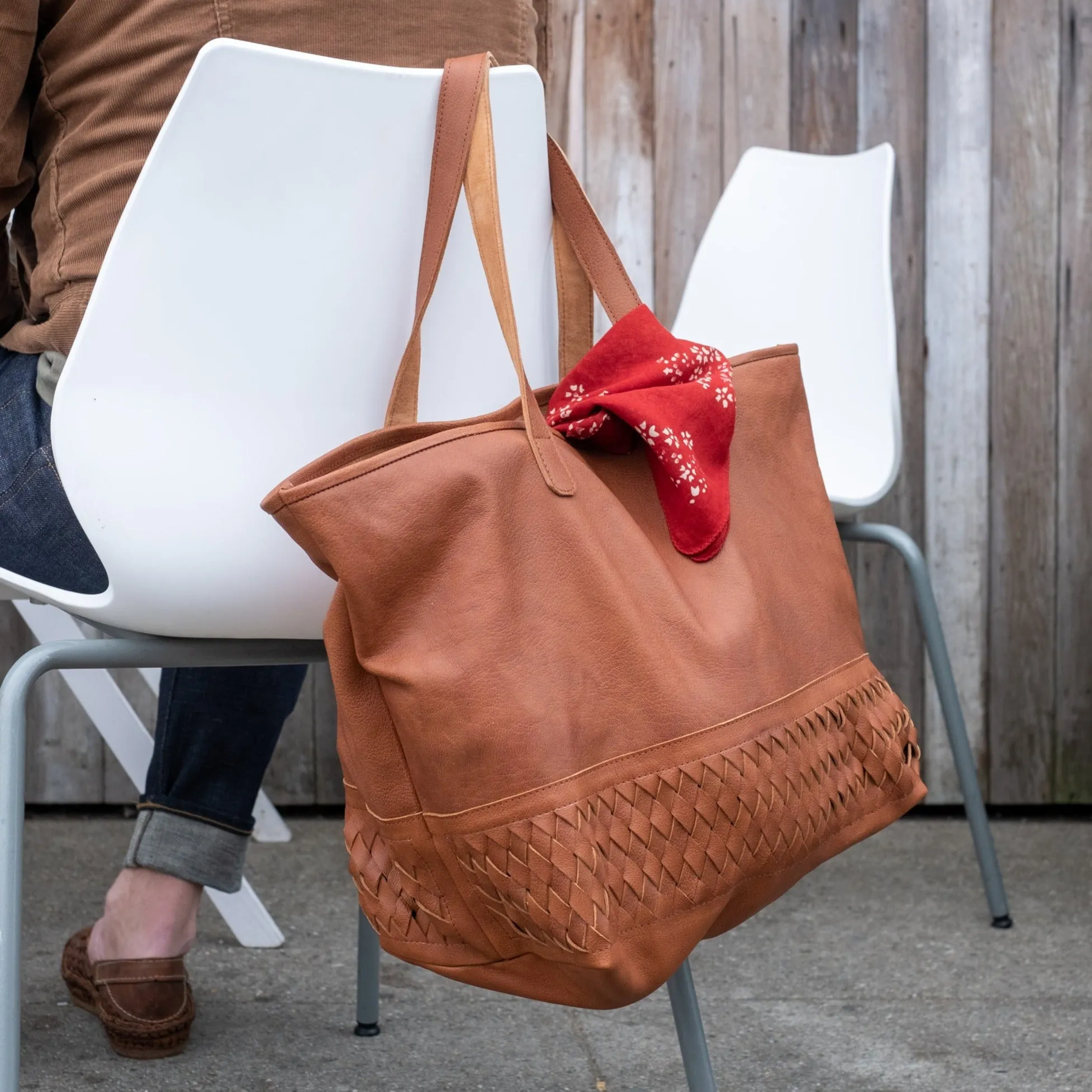 Le Shopper en Cuir Mohinders