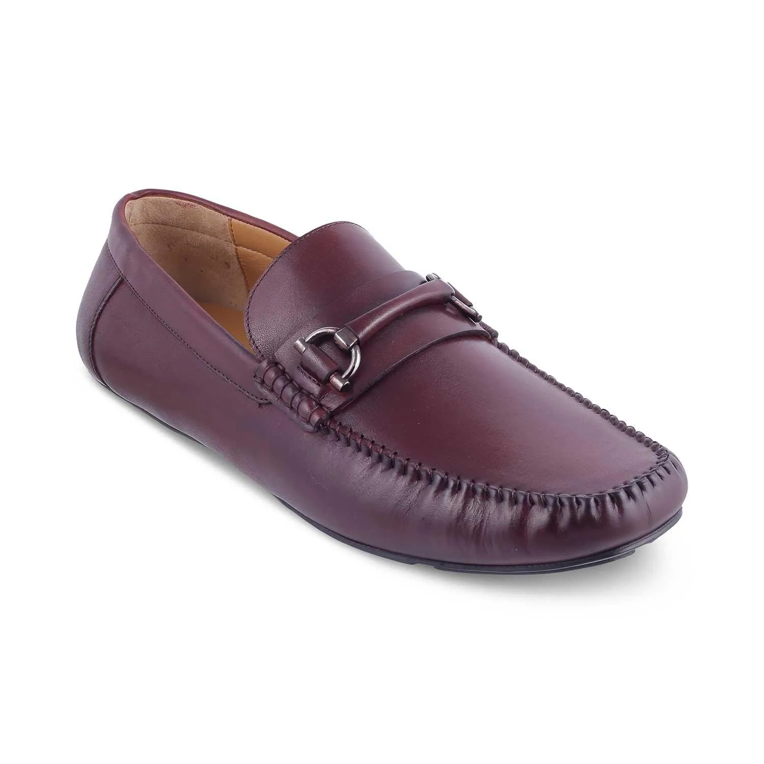 Les mocassins de conduite en cuir pour hommes Salvo Wine Tresmode
