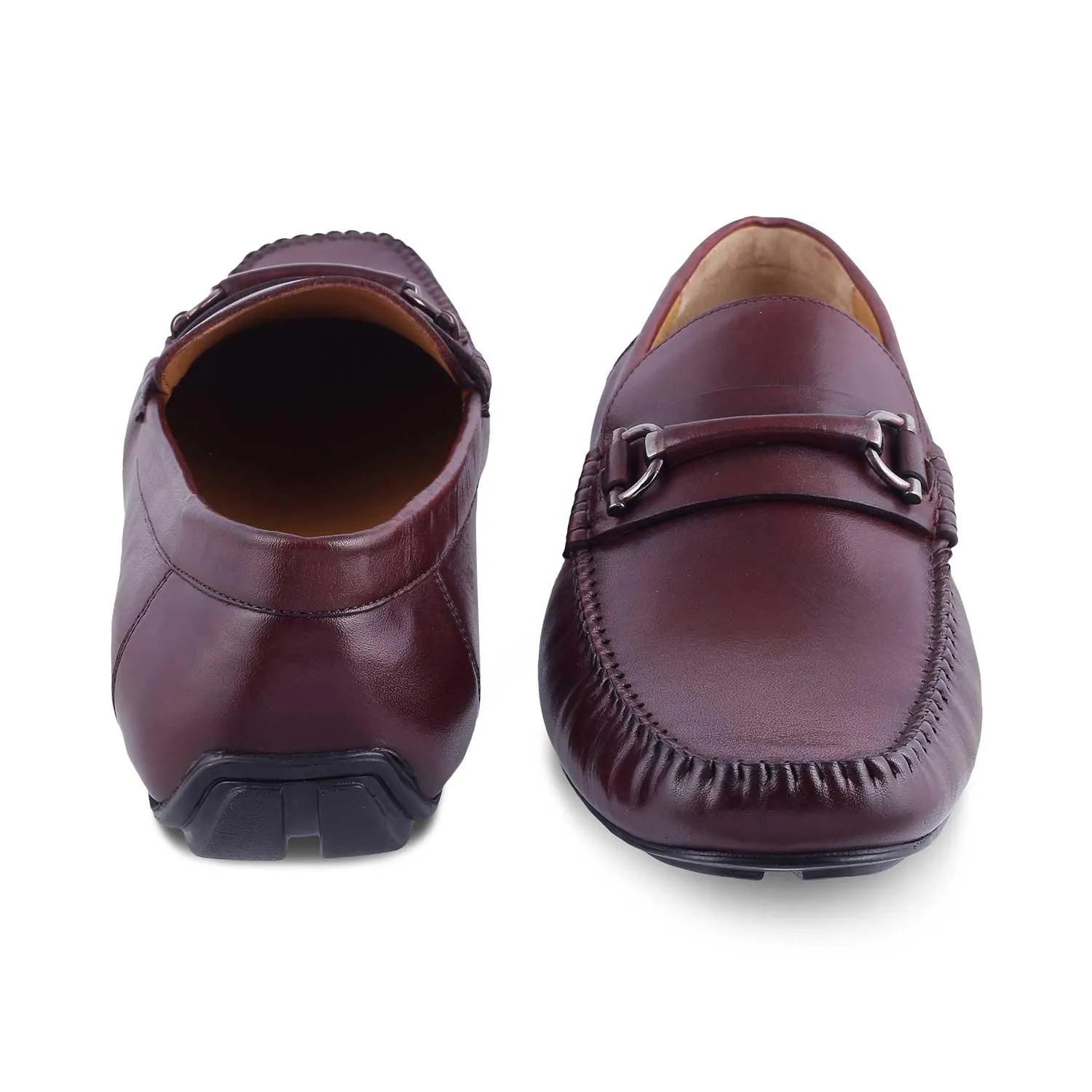 Les mocassins de conduite en cuir pour hommes Salvo Wine Tresmode