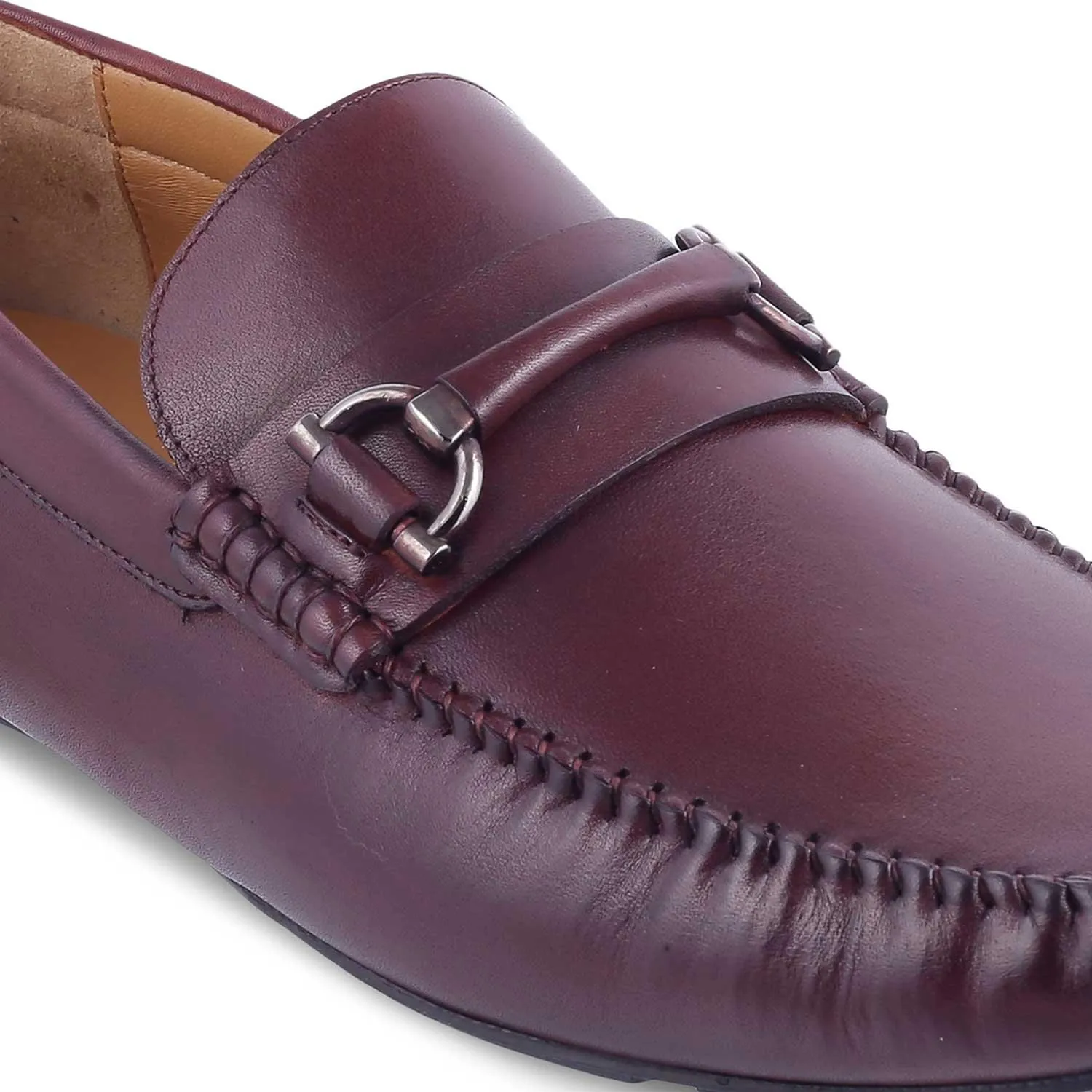 Les mocassins de conduite en cuir pour hommes Salvo Wine Tresmode