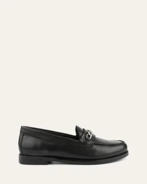 THEA LOAFERS EN CUIR NOIR