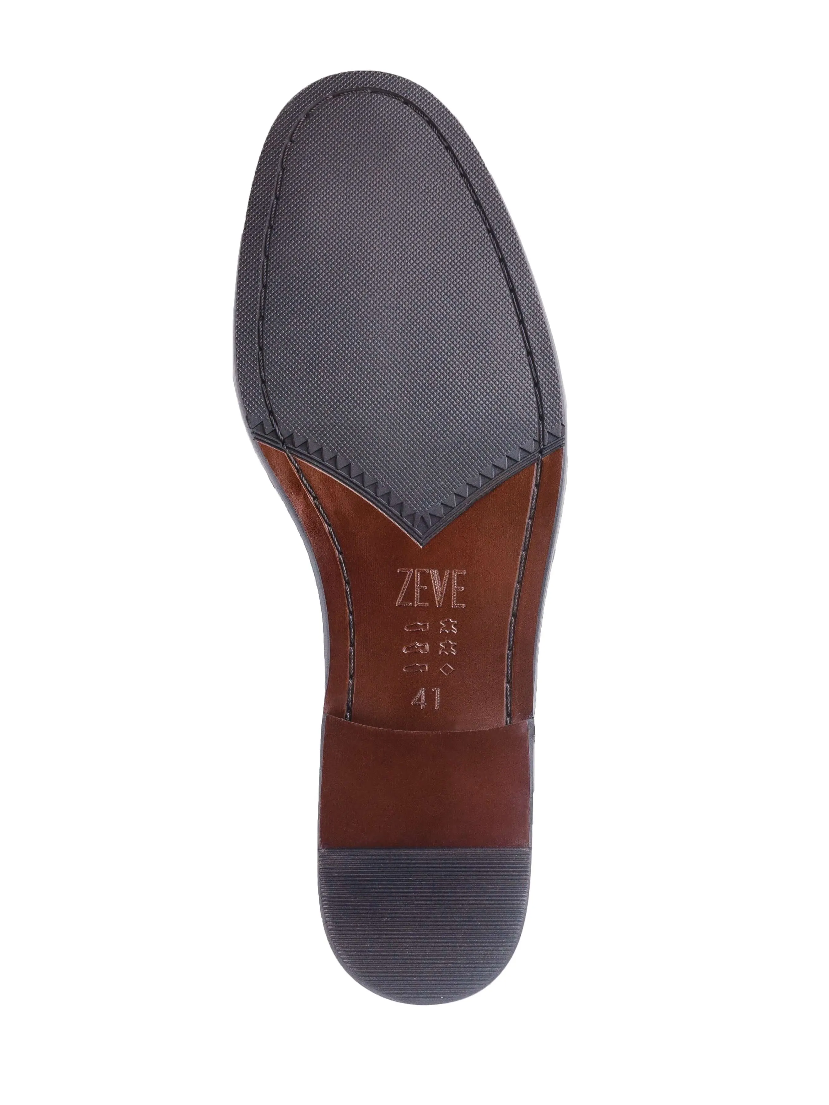 Theo Belgian Loafer - Noir Galet à Lanière Unique