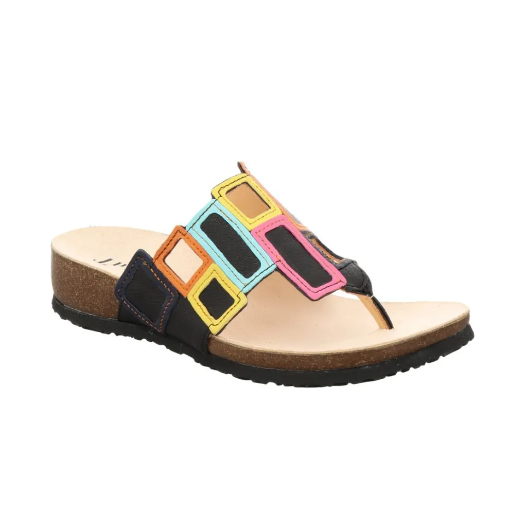 PENSEZ ! FENÊTRE JULIA - NOIR MULTICOLORE