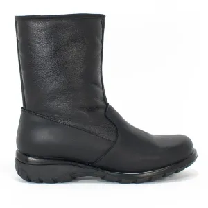 Protège-orteils pour femmes Bouclier IMPERMÉABLE en cuir noir