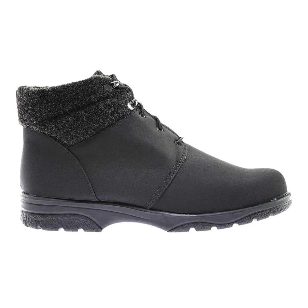 Chauffe-Orteils Botte de Randonnée Imperméable Femme Noir