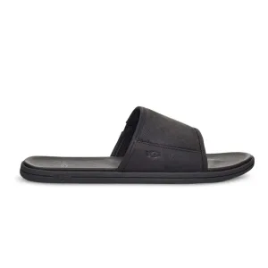 UGG® - Sandales en cuir à glissière pour hommes Seaside (1117656-BLLE)