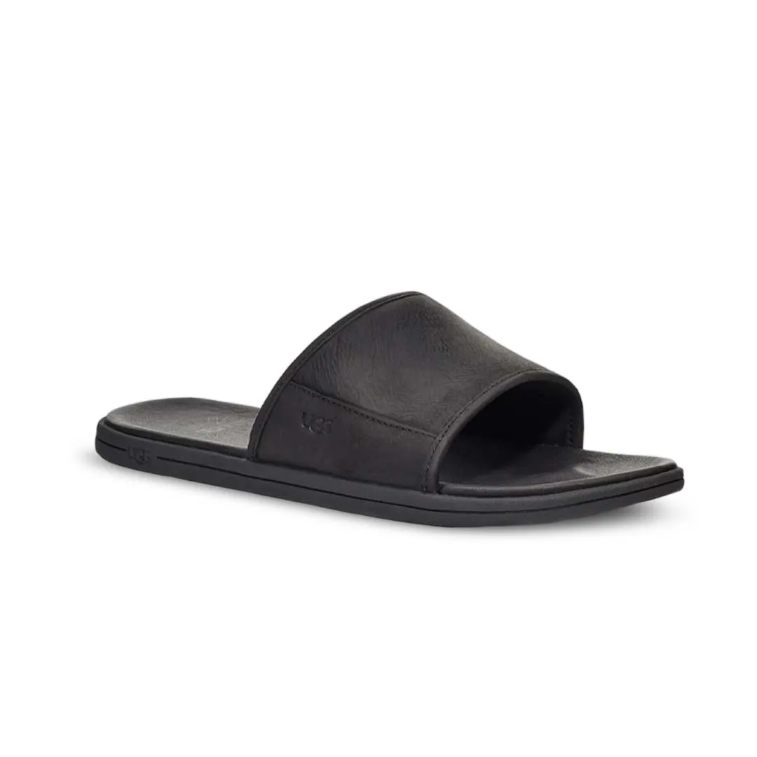 UGG® - Sandales en cuir à glissière pour hommes Seaside (1117656-BLLE)