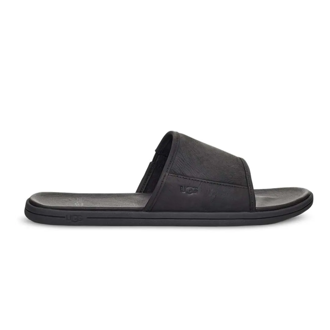 UGG® - Sandales en cuir à glissière pour hommes Seaside (1117656-BLLE)