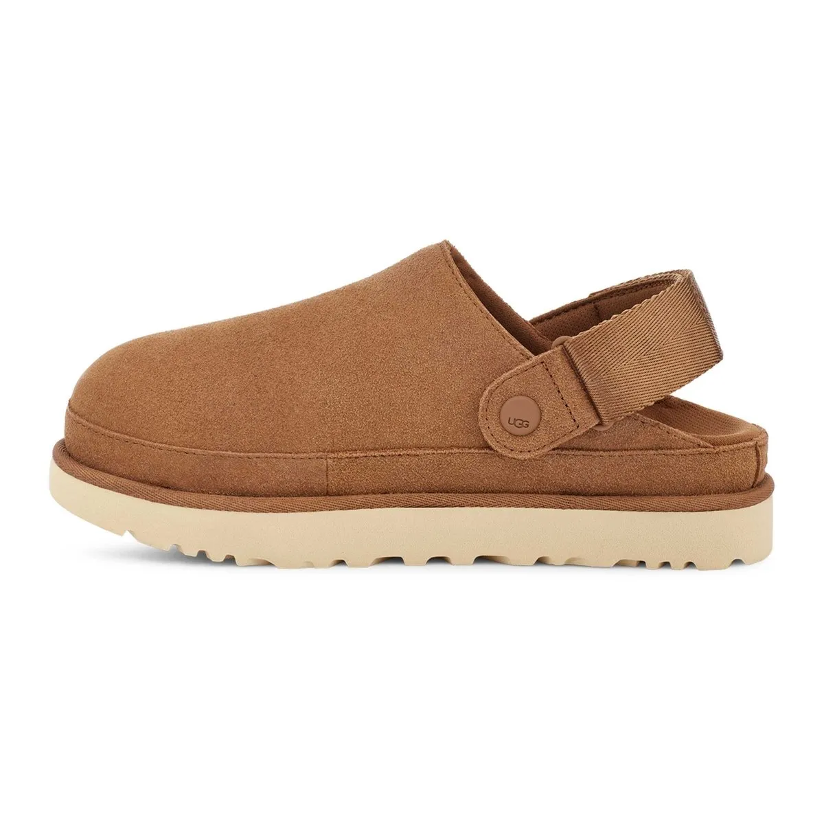 UGG Goldenstar Clog pour Femme en Suédine Marron