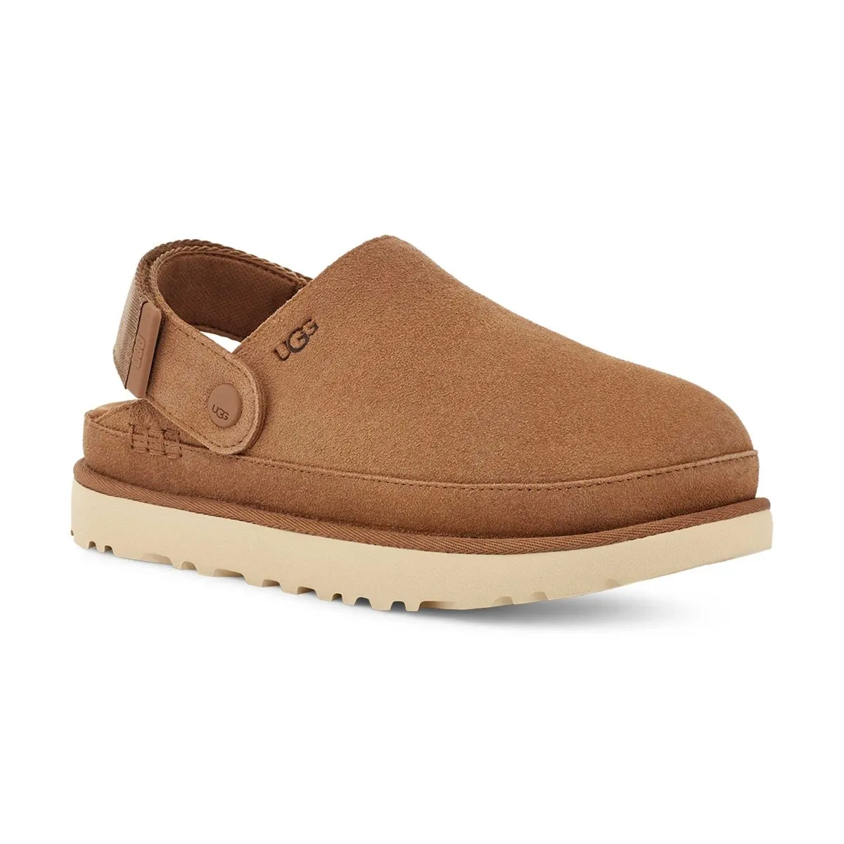 UGG Goldenstar Clog pour Femme en Suédine Marron