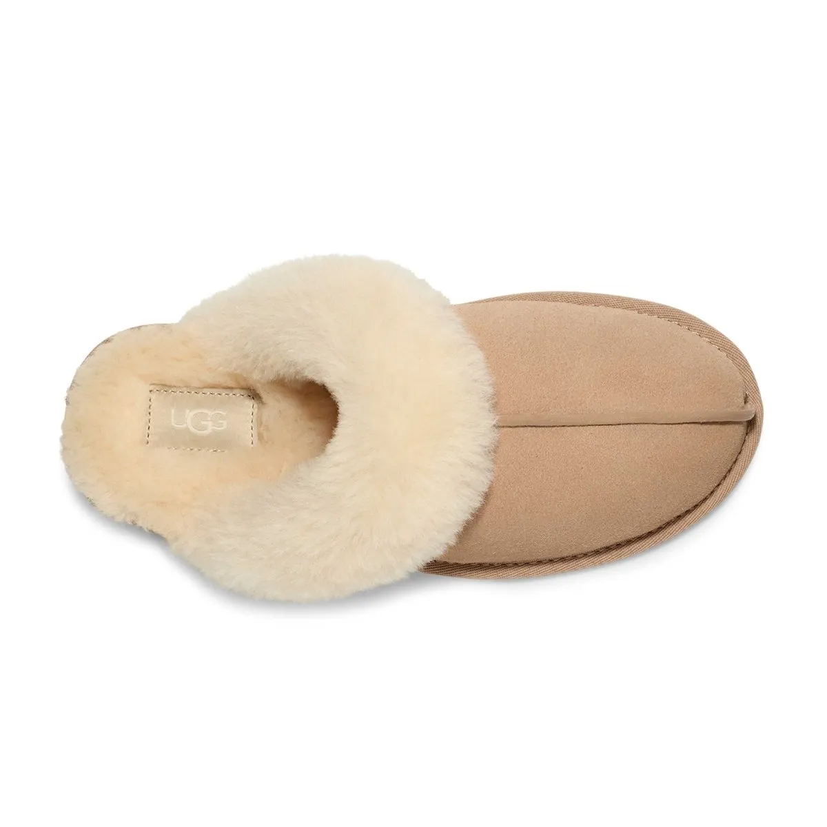 UGG Scuffette Femme en Suédé Sable