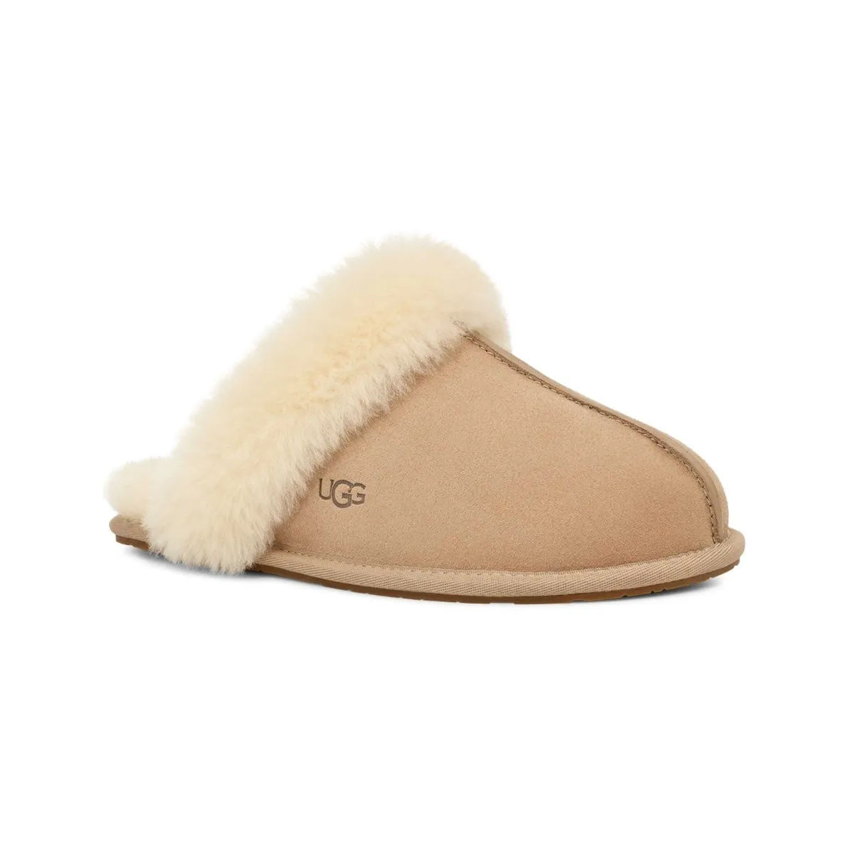 UGG Scuffette Femme en Suédé Sable