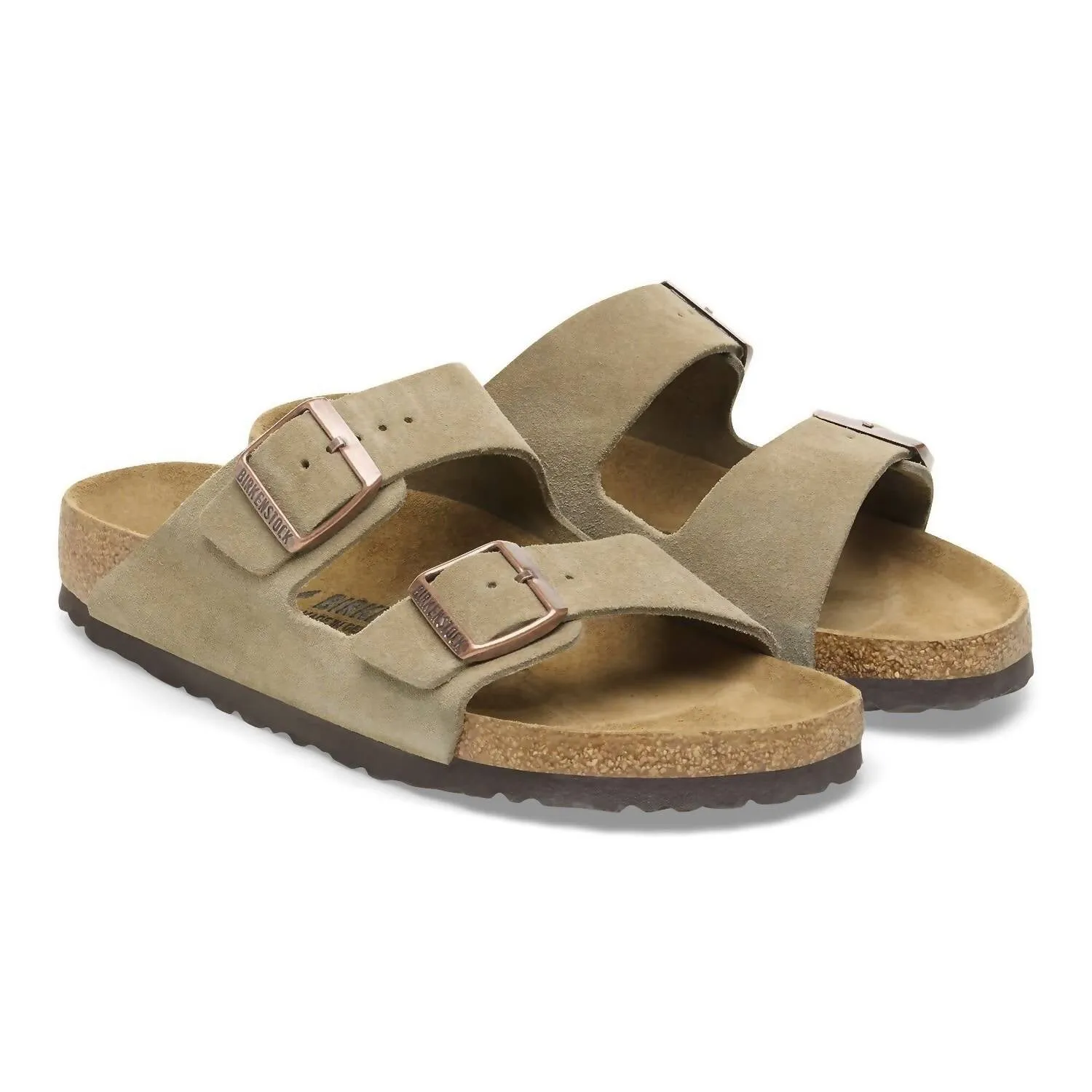 Sandale unisexe Arizona SFB - Classique en daim taupe