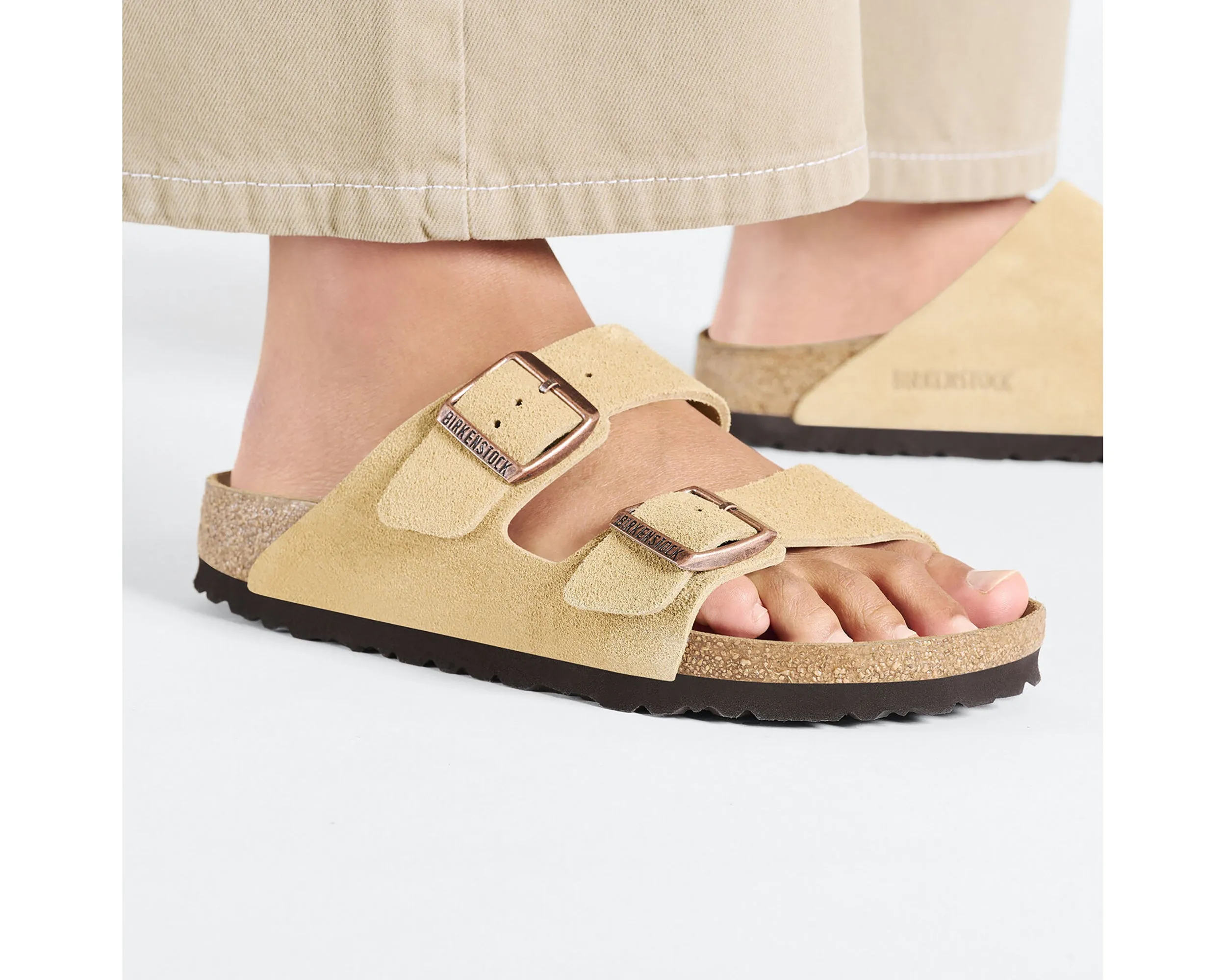 Arizona en daim et cuir unisexe