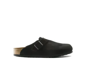 Boston Soft Footbed en daim cuir unisexe (largeur large)