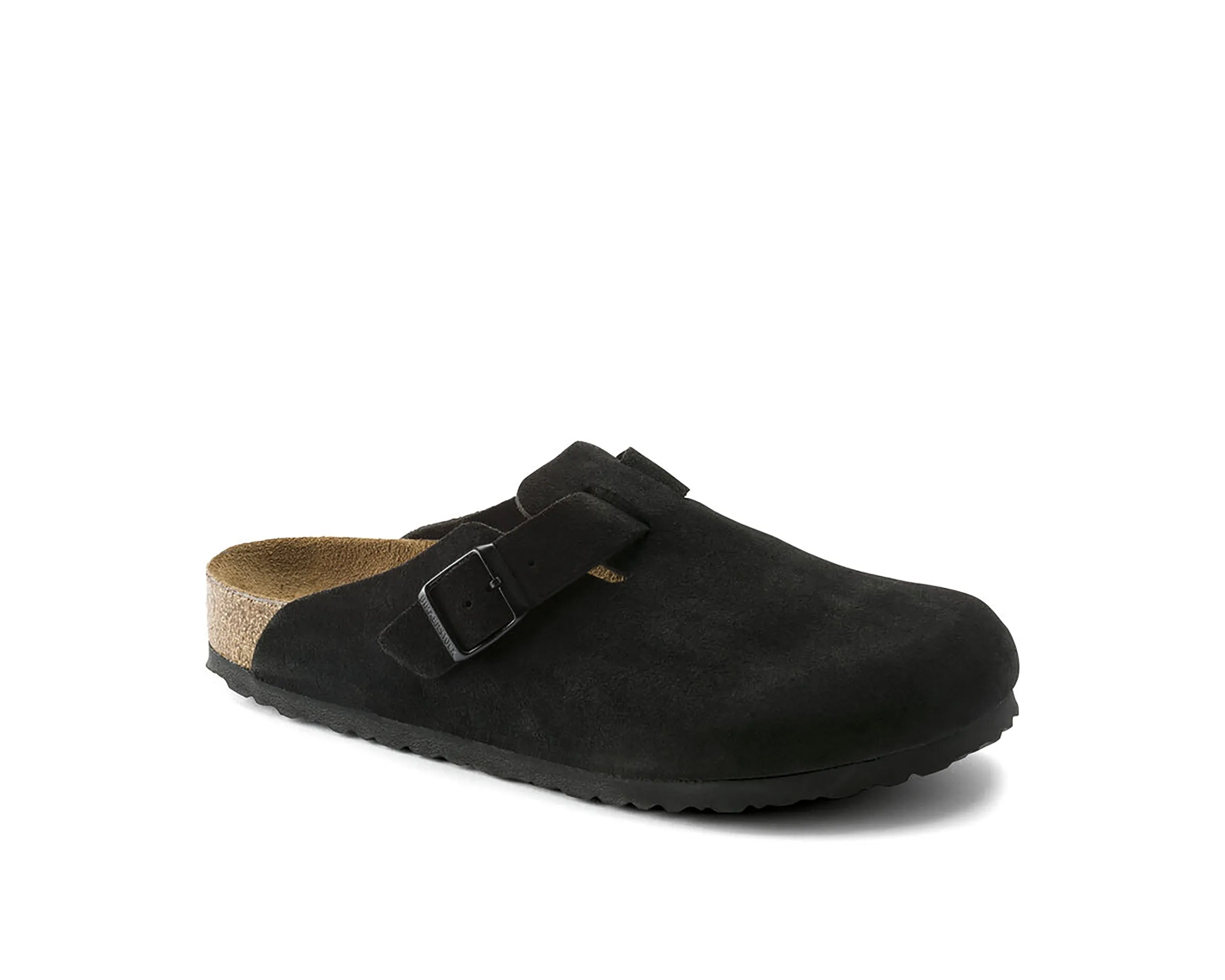 Boston Soft Footbed en daim cuir unisexe (largeur large)