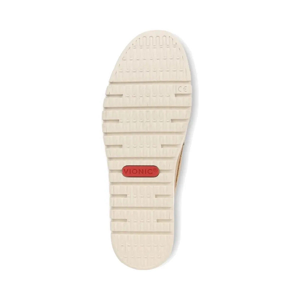 Vionic Femmes Uptown Mocassin en Daim à Enfiler Sable