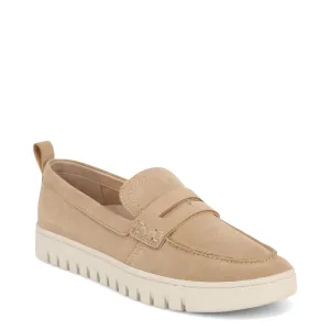 Vionic Femmes Uptown Mocassin en Daim à Enfiler Sable