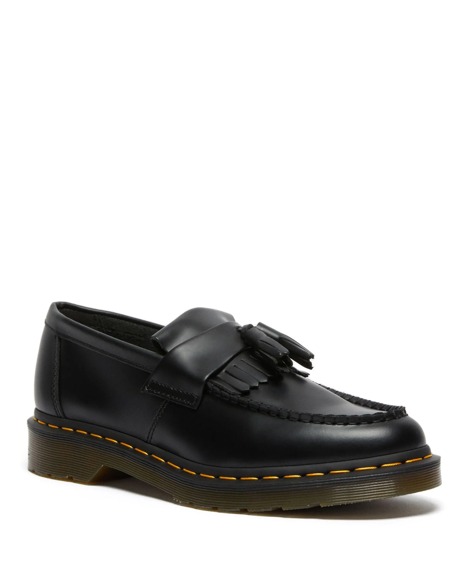 W Adrian Ys Mocassin à gland en cuir noir