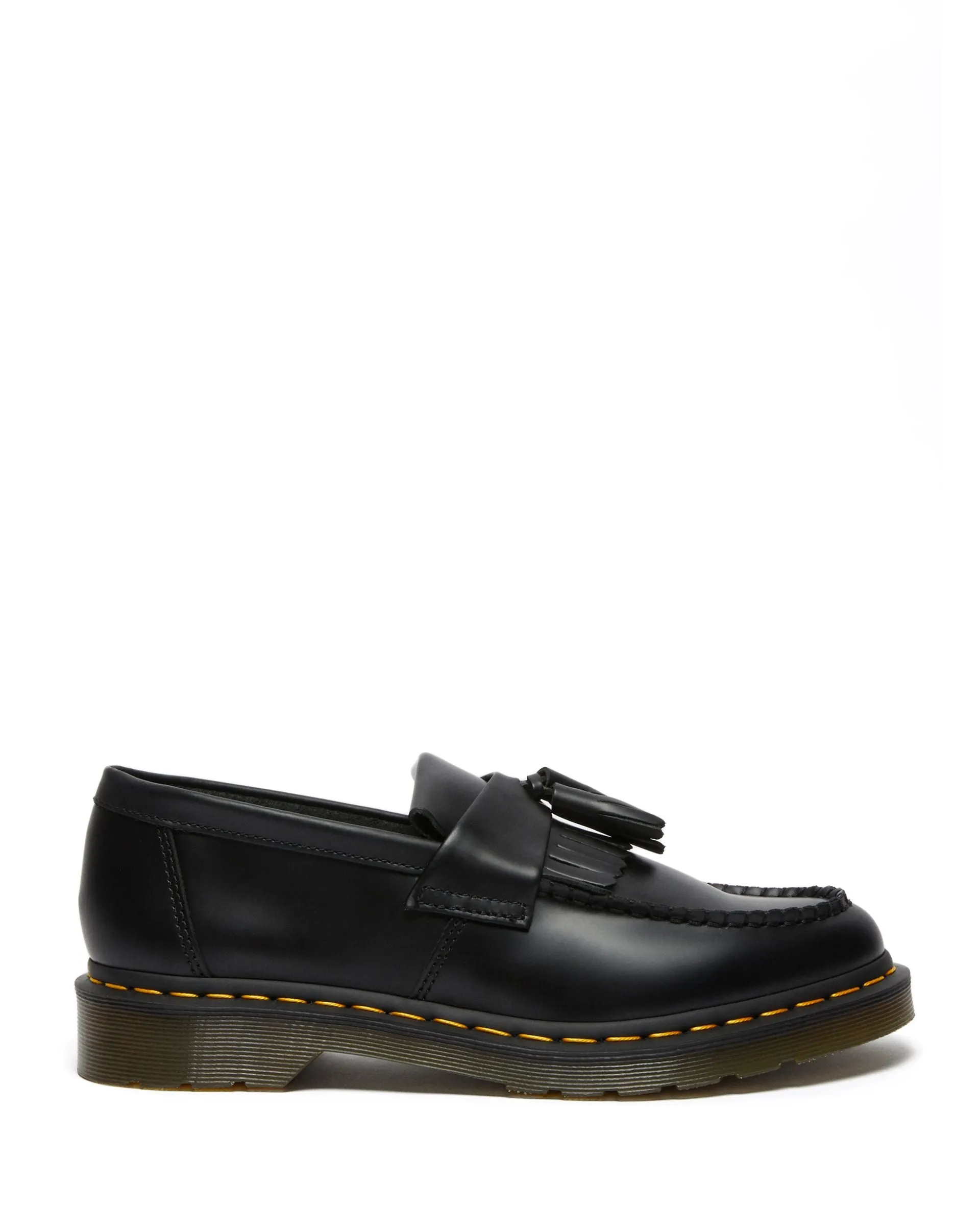 W Adrian Ys Mocassin à gland en cuir noir