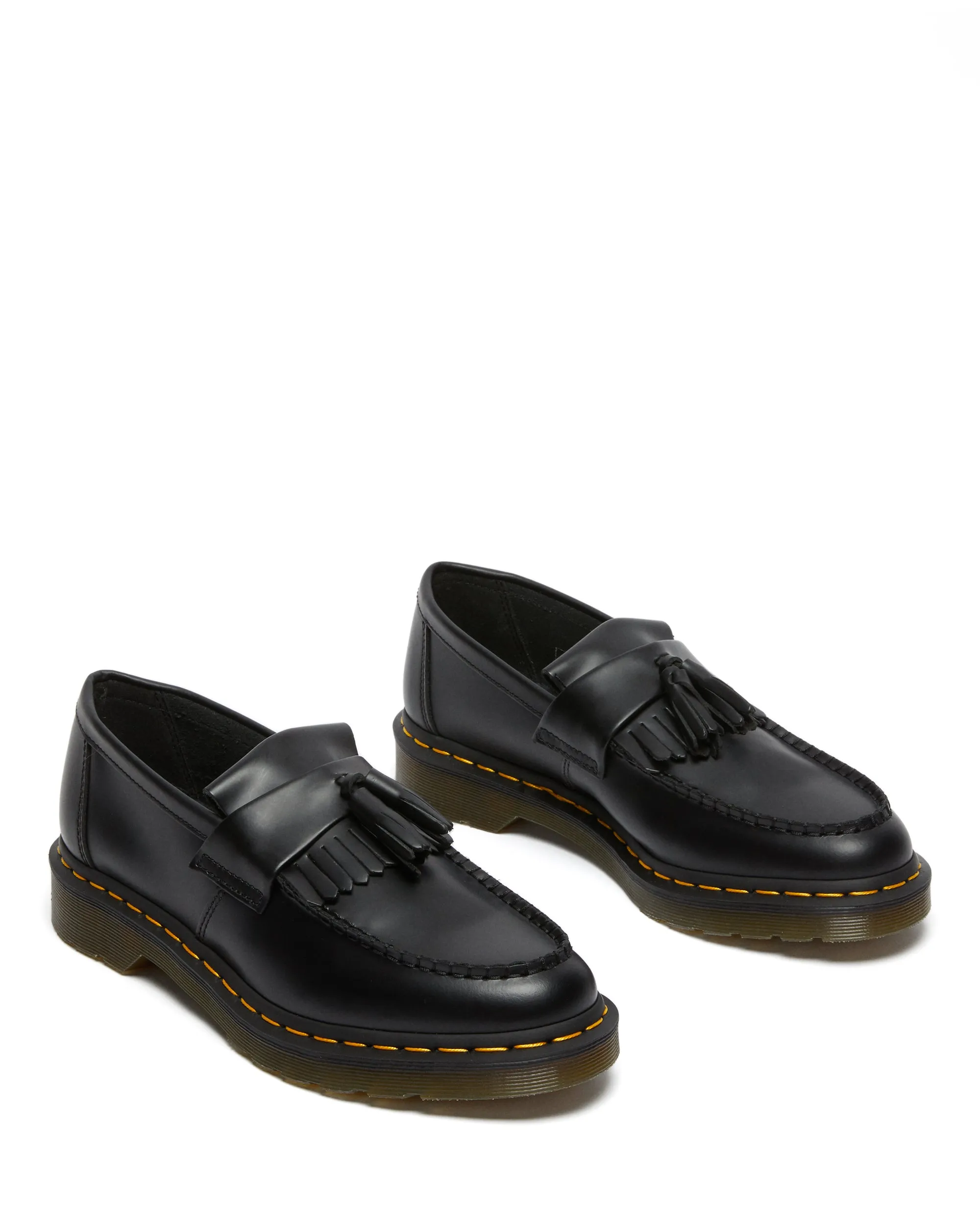 W Adrian Ys Mocassin à gland en cuir noir