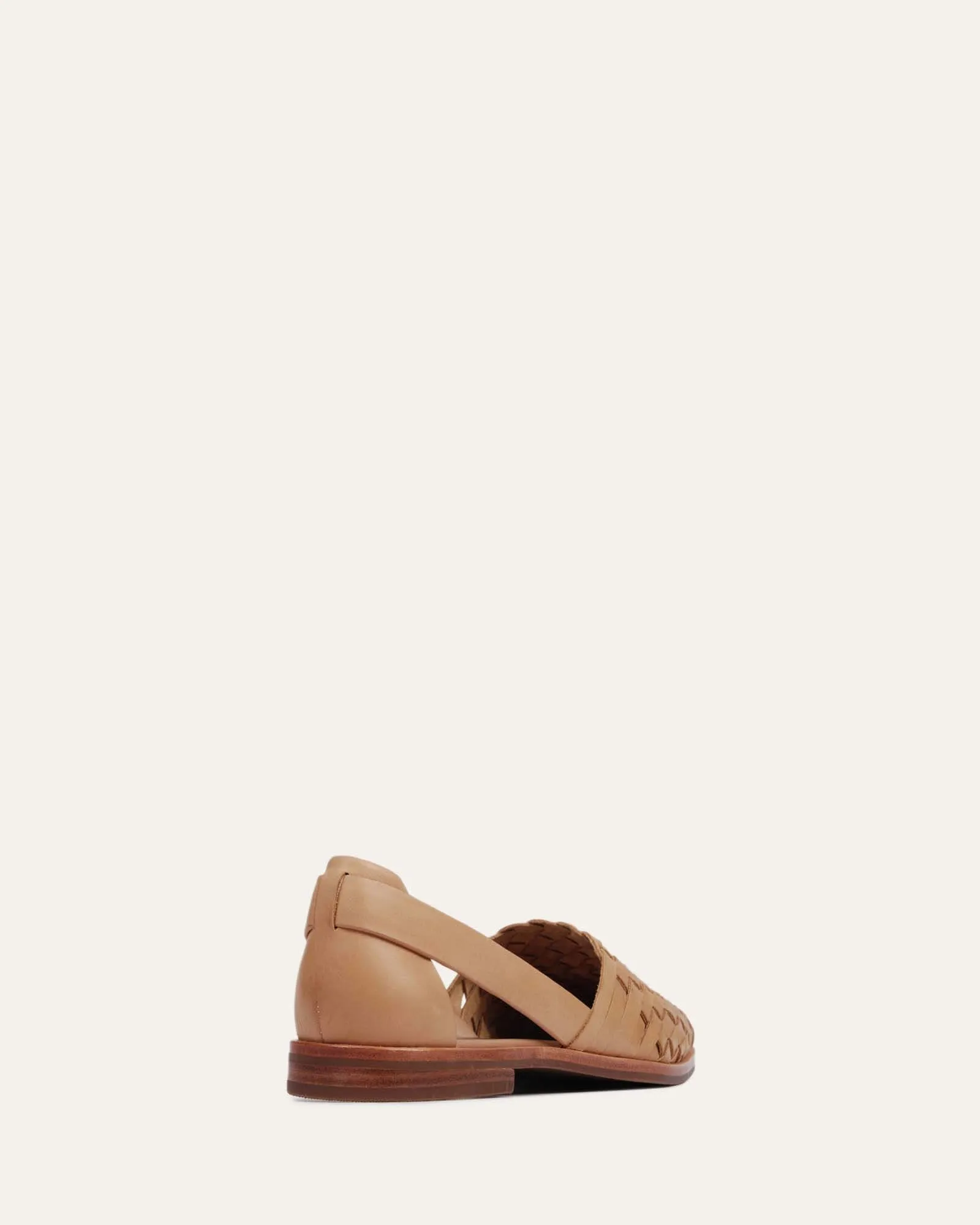 WISDOM BALLERINES DÉCONTRACTÉES CUIR BRUN