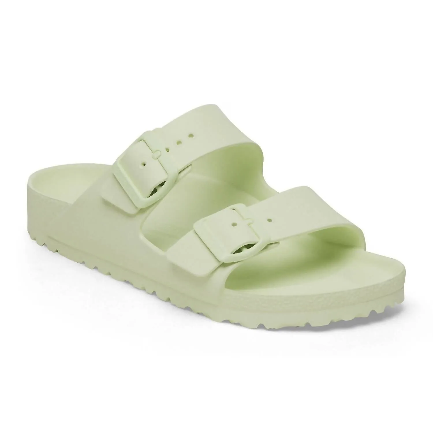 Arizona Eva 2, pantoufle pour femme en vert lime délavé