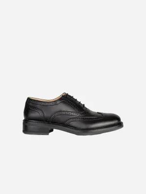 Chaussure Brogue Végane en Simili-Cuir avec Bout Capitonné pour Femme | Plusieurs Couleurs