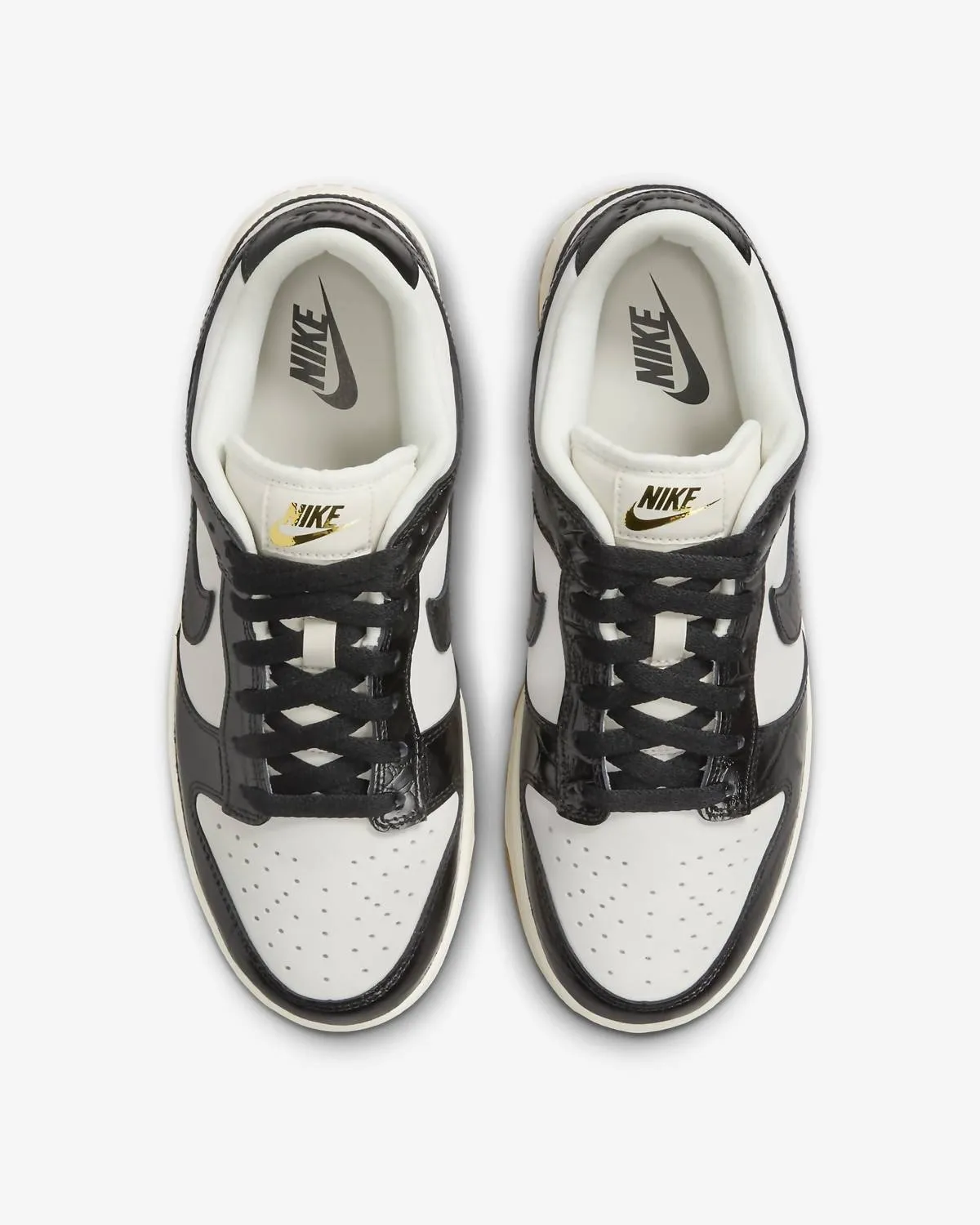 Baskets Dunk Low Lx pour Femme en Phantom/noir/sail/gum Marron Clair chaussures Ecco