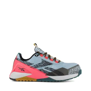 Chaussure de travail sportive à embout composite Nano X1 Adventure pour femmes - Rose