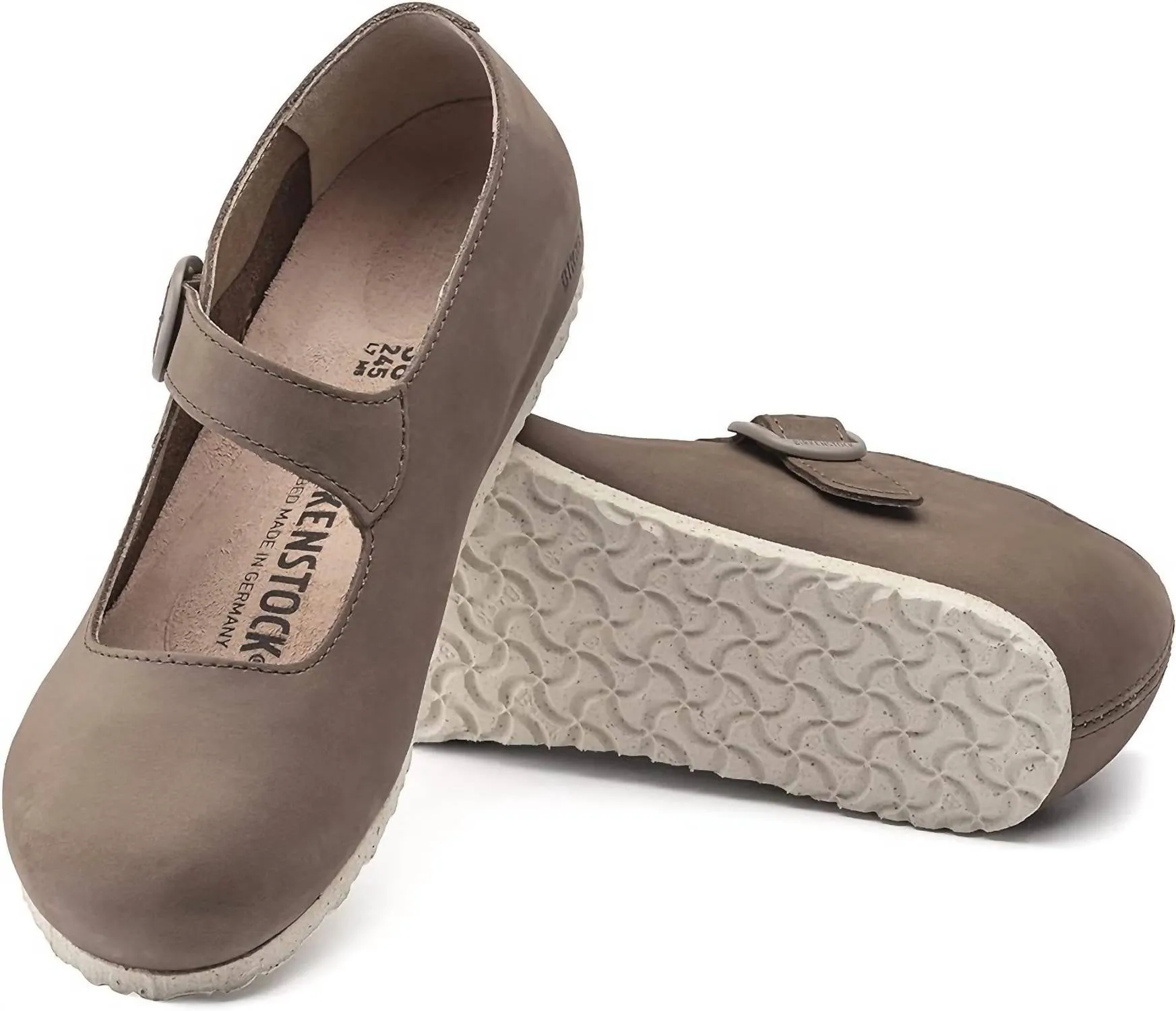 Tracy Mary Jane pour Femmes - Largeur Standard en Gris Taupe