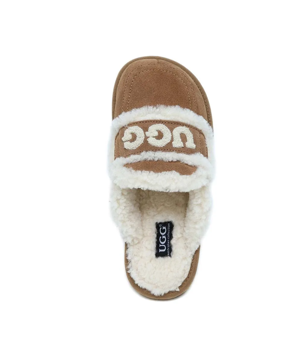 Chaussons UGG Plateforme Violet pour Femme