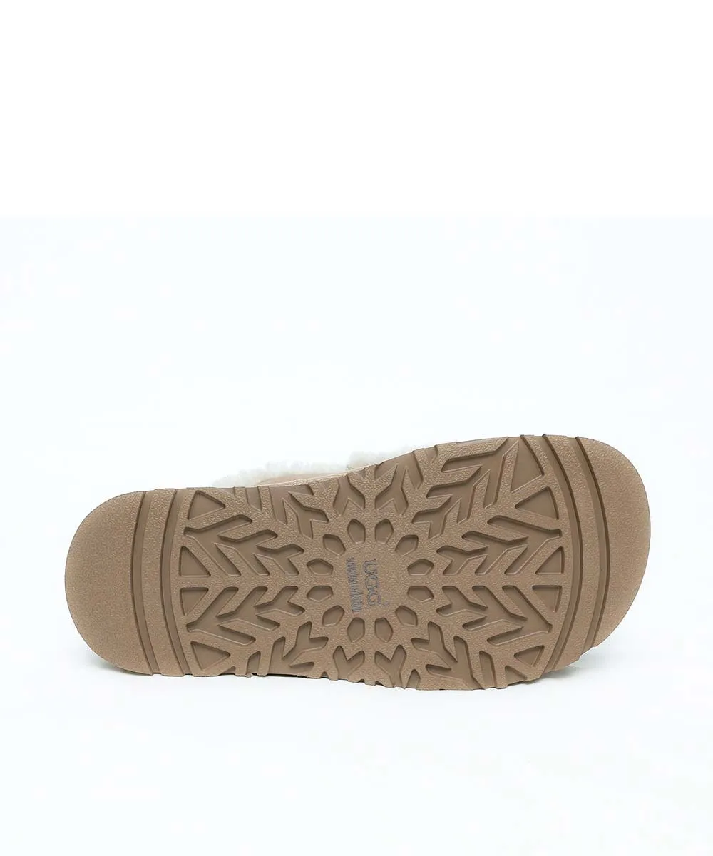 Chaussons UGG Plateforme Violet pour Femme