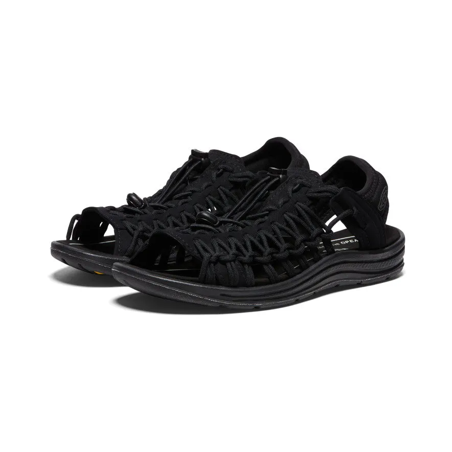 Baskets UNEEK II à bout ouvert pour femme | Noir/Noir