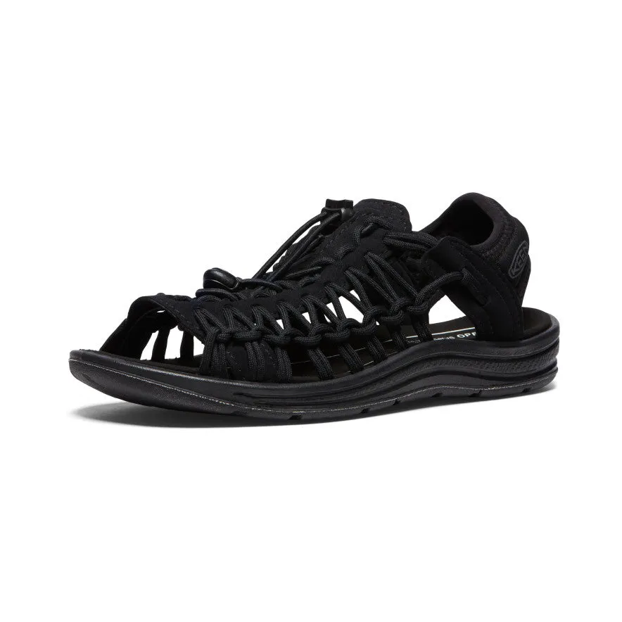 Baskets UNEEK II à bout ouvert pour femme | Noir/Noir