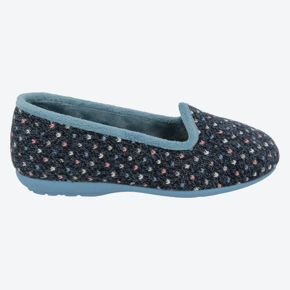 Chaussons à enfiler larges pour femmes DB Nottingham