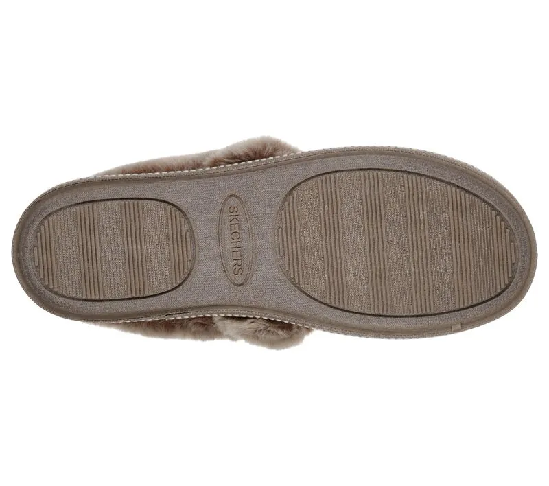 Chaussons confortables larges pour femmes Skechers 32777 Cozy Campfire Team Toasty