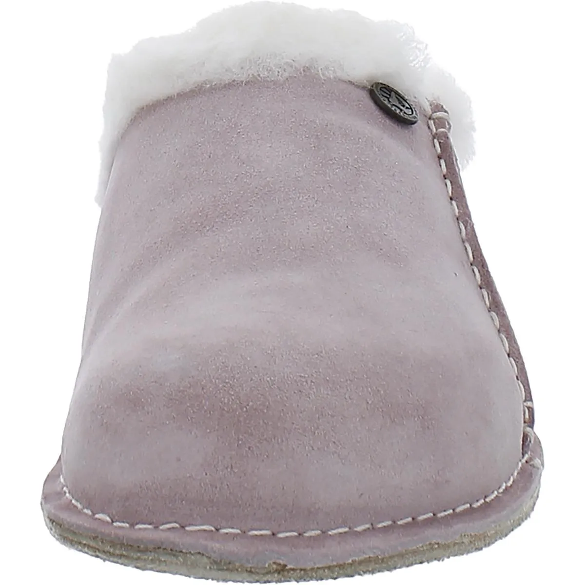 Zermatt Pantoufles Premium pour Femmes en Daim avec Doublure en Mouton