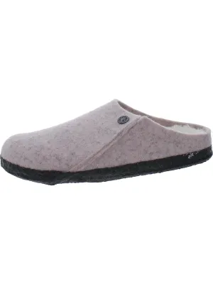 Mules en laine unie pour femme Zermatt Rivet