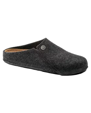Chausson en feutre de laine Zermatt en anthracite
