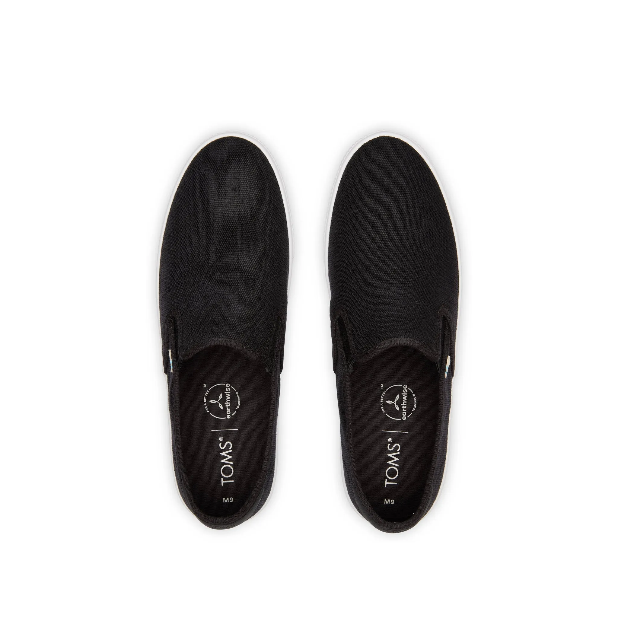 Baskets Baja Slip-On en Toile Héritage Noir