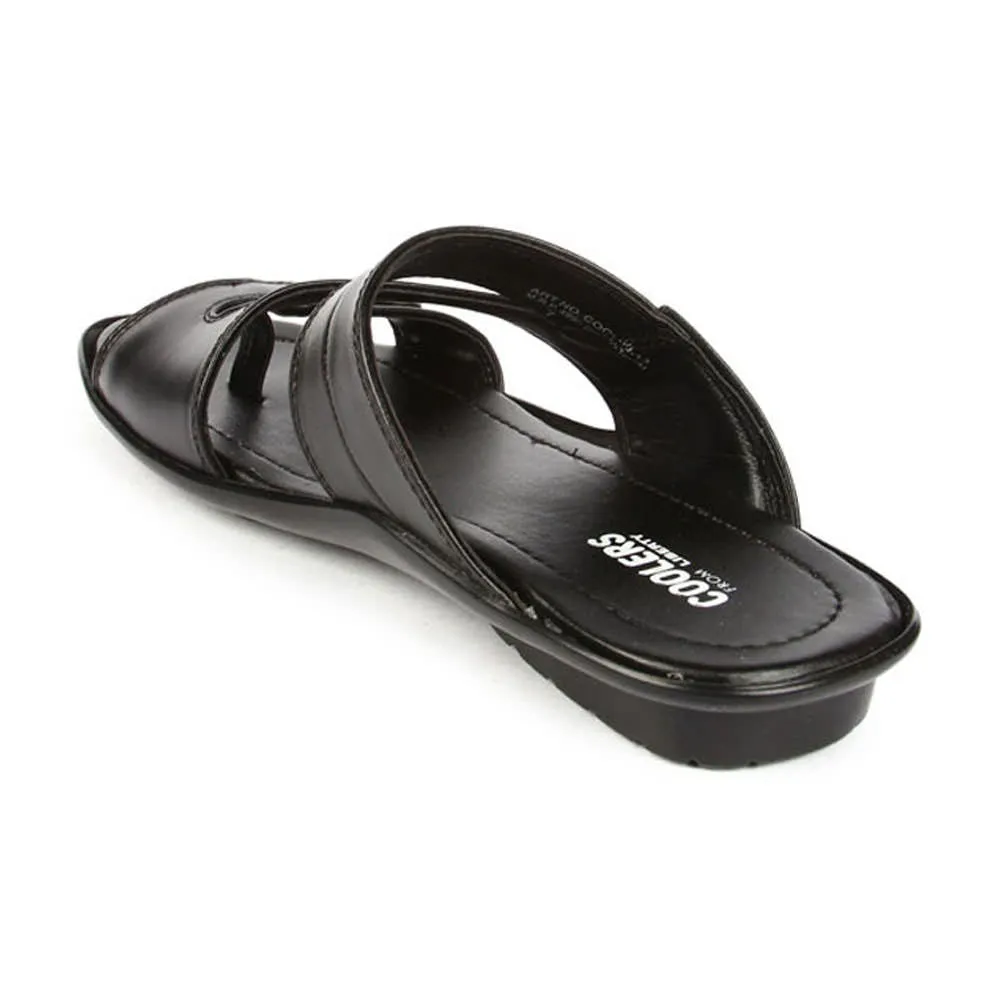 Chaussons décontractés Coolers (Noir) pour hommes COOL99-13 par Liberty