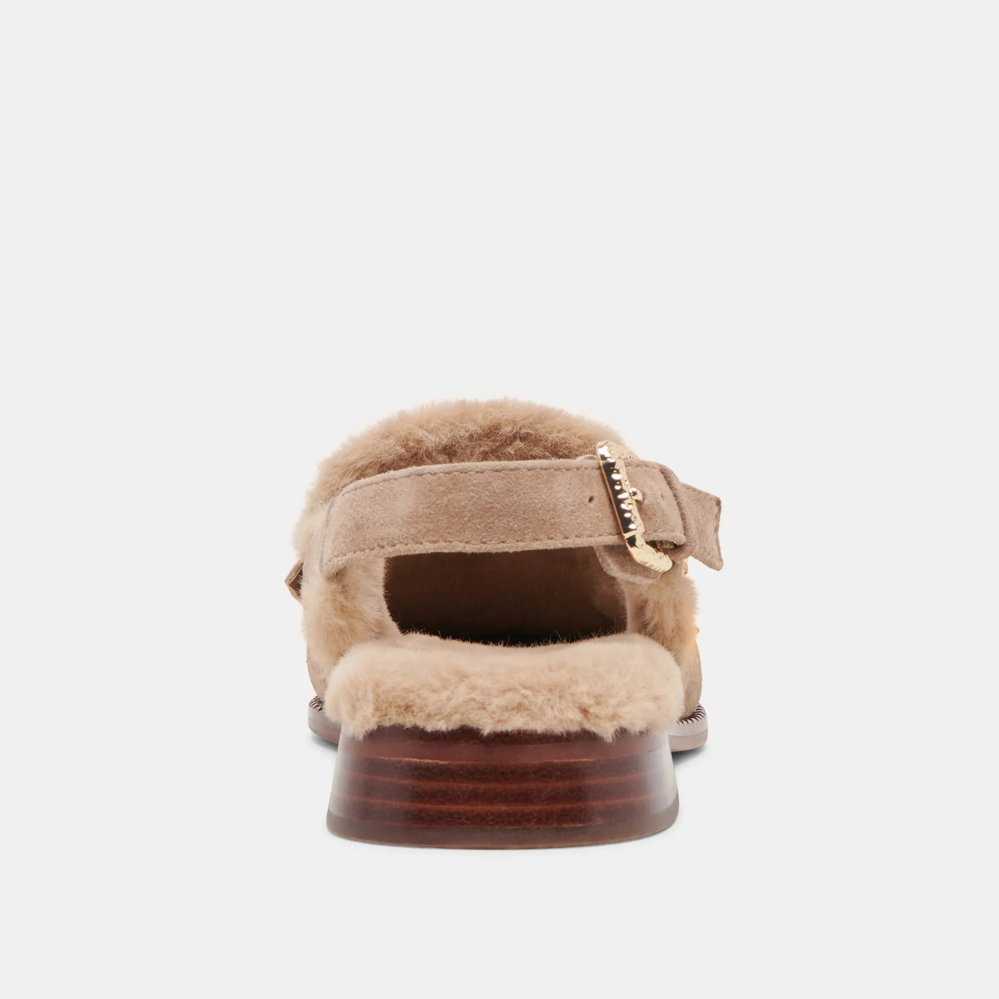 Mocassins HARDI PLUSH en daim couleur champignon