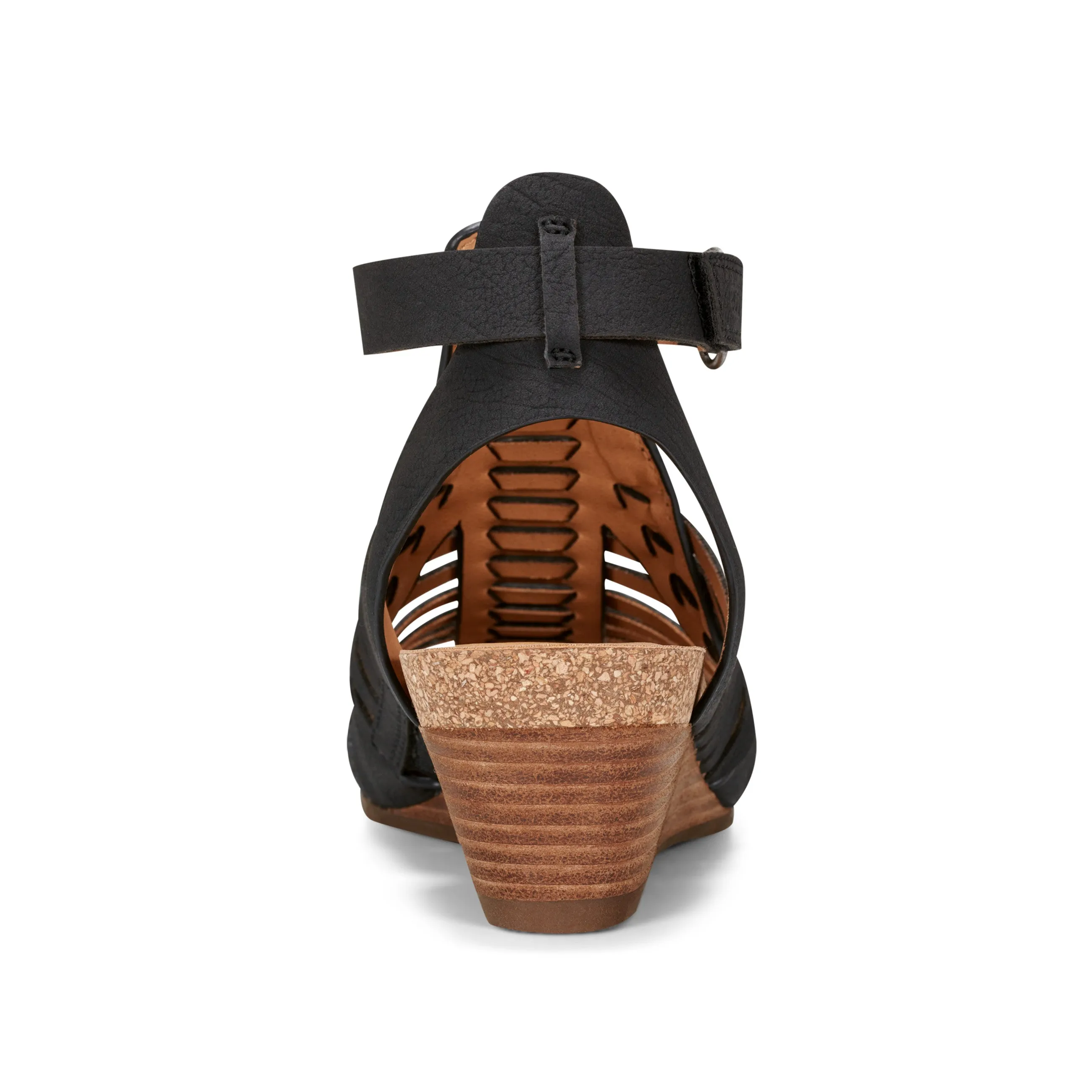Sandales compensées à lanières Hattie Round Toe