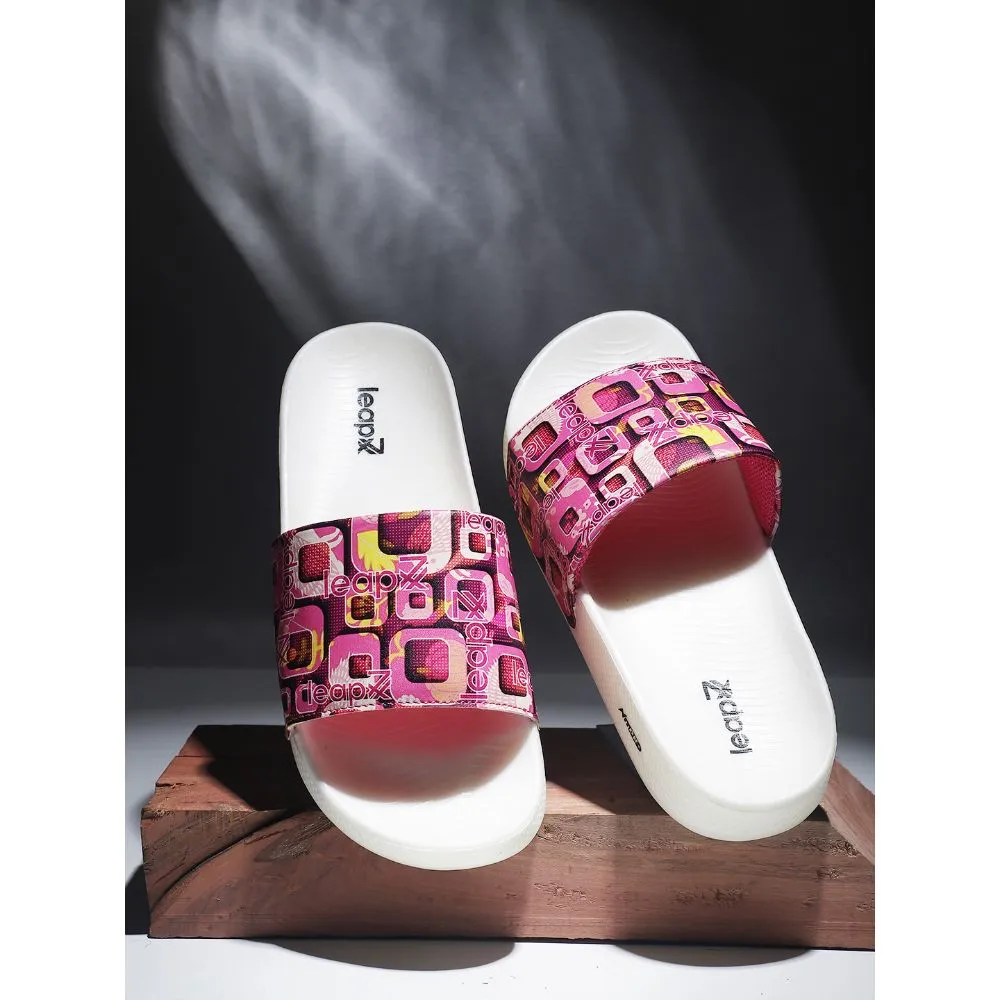 Tongs décontractées rose pour femmes Leap7x NITWALK-1L par Liberty