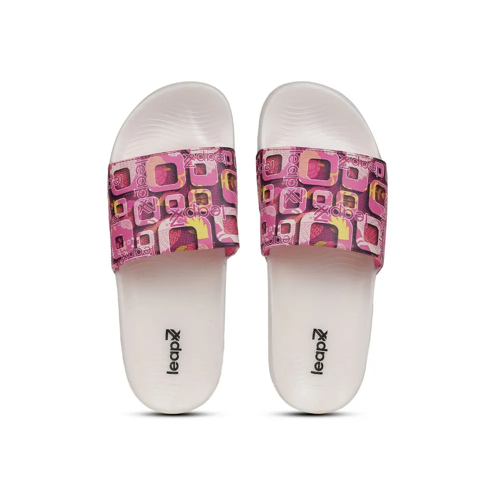Tongs décontractées rose pour femmes Leap7x NITWALK-1L par Liberty